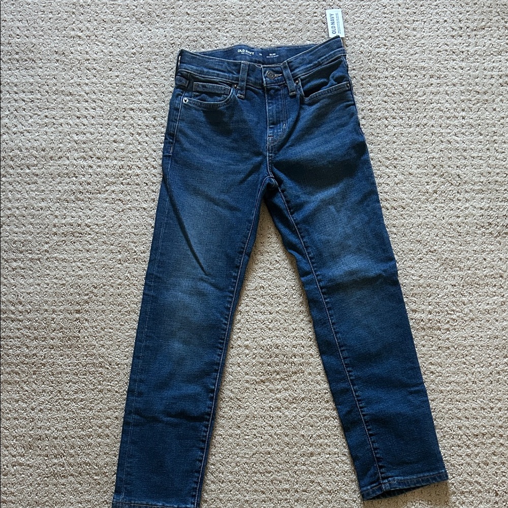 Old Navy boys Straight Leg, Slim Jeans